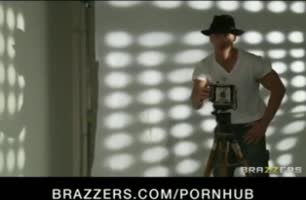 Veronica Avluv's Sizzling Seduction: Big Tits, Big Dick, and a Photographic Frenzy