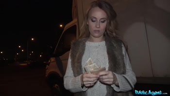 Public Agent - Holiday Girl Blowjob And Hard Fuck In Public