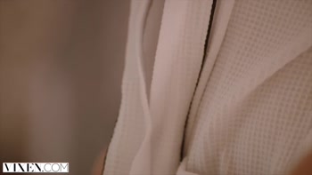 VIXEN Two Busty and Curvy Babes Get Oiled And Fuck Giant Cock