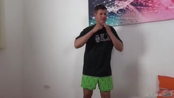 Naughty Nesty Loves Rimming and Making Guy Cum Two Times
