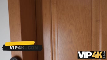 VIP4K. Wife cheating with debt collector