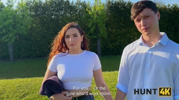HUNT4K. Pond Cheating. Hot sex with Suzie Sparklez