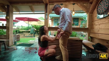 DADDY4K. His daddy served me an ORGASM dinner