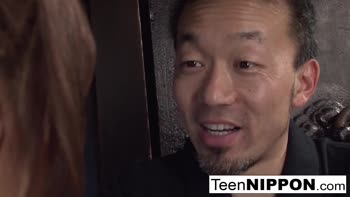 Asian Teen (18+) Babe Satisfies Herself Before Getting Devoured