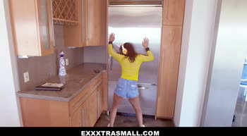 ExxxtraSmall - Tiny Black Teen (18+) Rides Her Big White Cock Boyfriend