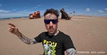 John Lemon's Beachside Temptation: Stranded Ship Sexcapades in 60FPS HD