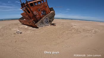 John Lemon's Beachside Temptation: Stranded Ship Sexcapades in 60FPS HD