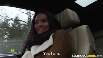 Vanessa Decker's Public Pick Up: A Teen (18+) Blonde POV Blowjob