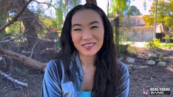 Kimmy Kimm's Wild Ride: Teen (18+) Asian Cutie Goes Hardcore in POV POV