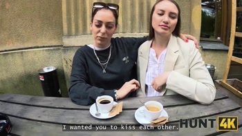 HUNT4K. Jealous girlfriend never saw her fucking ANAL!