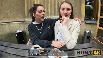 HUNT4K. Jealous girlfriend never saw her fucking ANAL!