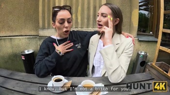 HUNT4K. Jealous girlfriend never saw her fucking ANAL!