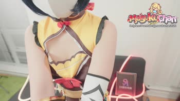MasukuChan's Squirting Orgasm: Genshin Cosplay POV 60FPS