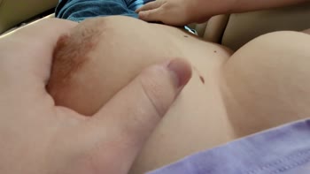 Stranger's Hot Pickup in the Car