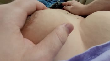 Stranger's Hot Pickup in the Car