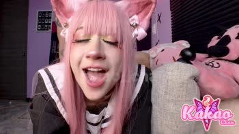 kakao_chan - Kakao Chan's Creampie Cat Girl Fantasy