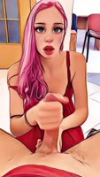 Themisterycouple's Massive Dick Tease Ends in Sizzling POV Blowjob