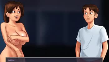 FuxSand's Summertime Seduction: Cartoon Debbie in Love