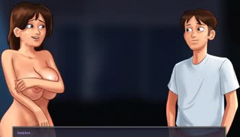 FuxSand's Summertime Seduction: Cartoon Debbie in Love