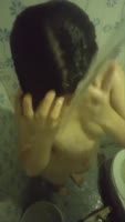 MayteJG's Colombian Beauty Shows Off Her Big Ass in a Bathroom Solo