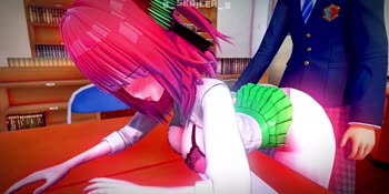 O_skailer_O - Miku Nakano's Seductive School Scene