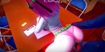 O_skailer_O - Miku Nakano's Seductive School Scene