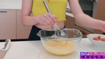 Charlie Dean's Birthday Bang: Step Sis Squirms for Big Dick
