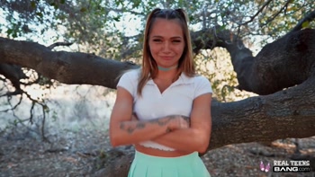 Mia Kay's Wild Outdoor Adventure - Fucking in Nature's Beauty