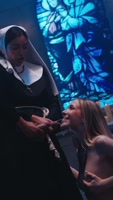 Kyoko & Shelena's Sizzling Nun Threesome: Bisexual Cowgirl Delight