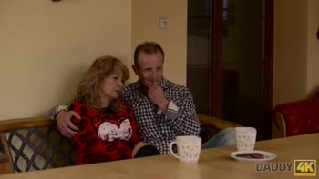 Silvia Dellai's Czech Threesome Delight: Old Man FFM