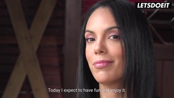 Greedy Latina Gets Her Holes Stuffed By Two Guys At The Same Time - HER LIMIT