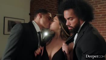 Scarlett Alexis Takes Deep Deeper with James Angel in Sizzling Threesome