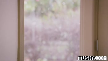 TUSHY Tiny teen (18+) gets her asshole stretched