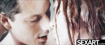 Gisha Forza's Sizzling Shower Seduction: Redhead's Hot Blowjob & Steamy Sex