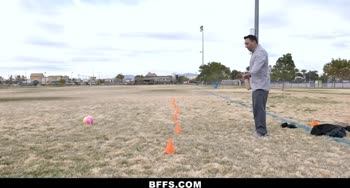 Soccer Cuties Suck Off Older Coach