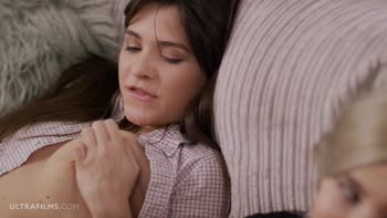 ULTRAFILMS LEGENDARY Haily Sanders seduces Sienna Kim and Eva Elfie into a hot lesbian orgy