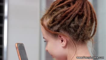 Luna Haze: Redhead Rebound - Raw Kissing & Cumshot Doggystyle