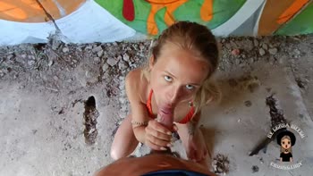 Leksa Biffer's Sizzling Street Encounter: Blonde Babe Gets Fucked in Public