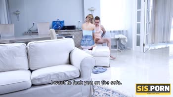 Martin Spell Fills Step-Sister's Tiny Tits With His Hung Cock