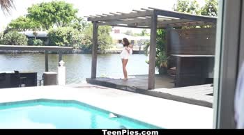 Vienna Black's Ebony Delight: Hot Yoga Leads to a Big Cock Creampie