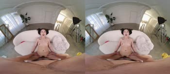Lulu Chu's Hairy Asian Seduction in 3D Virtual Reality