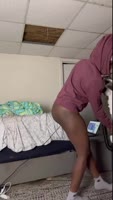 Silencia Queen's Steamy Cleaning Session: Vacuuming Nude with No Panties