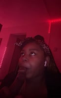 Bubbllia Teases His Hung Ebony Cock to Loud Moans