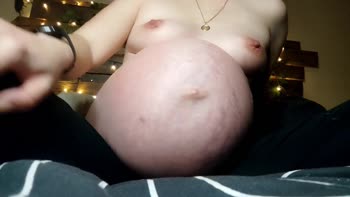 Pregnant Bliss: Emiamateur's Vibrator Orgasm at 9 Months