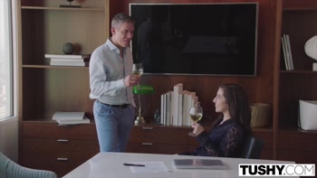 TUSHY Anal-obsessed Spencer Can't Resist Seducing Her Boss