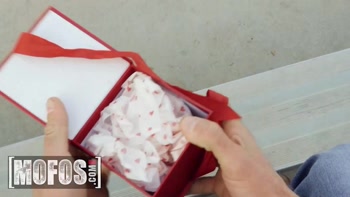 MOFOS - Mia Taylor's BF Broke Up With Her On Valentine's Day So Scott Gives Her Anal As A Gift