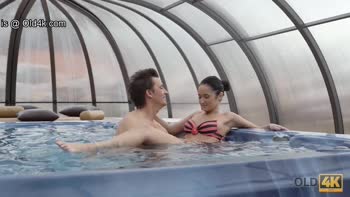 Conny Dachs Sizzles as Young Euro Beauty with Old Lover