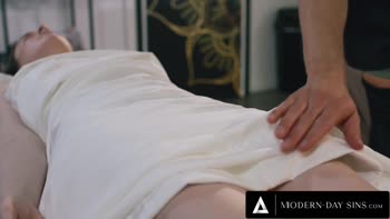 Hime Marie's Naughty Massage Rendezvous with Codey Steele & Nathan Bronson