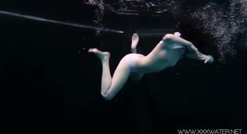 Underwater Seduction: Russian Teen (18+) Andrea Swims Naked in HD