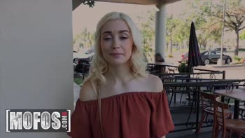Blonde Babe Anastasia Knight's POV Pickup with Tony Rubino's Hung Stud